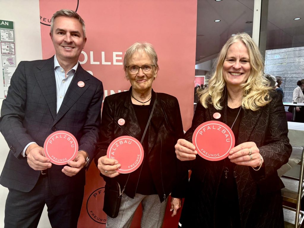Neuer Flyer der Pfalzbaufreunde, Foto Walter Honka