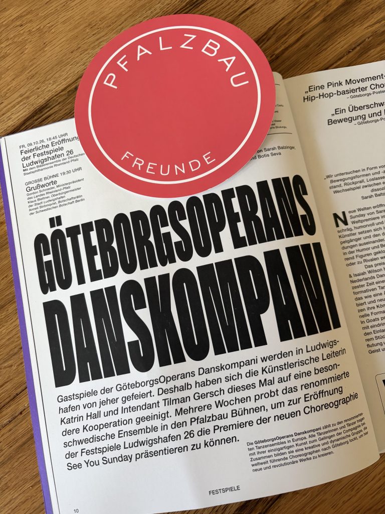 Probenbesuch GöteborgsOperans Danskompani